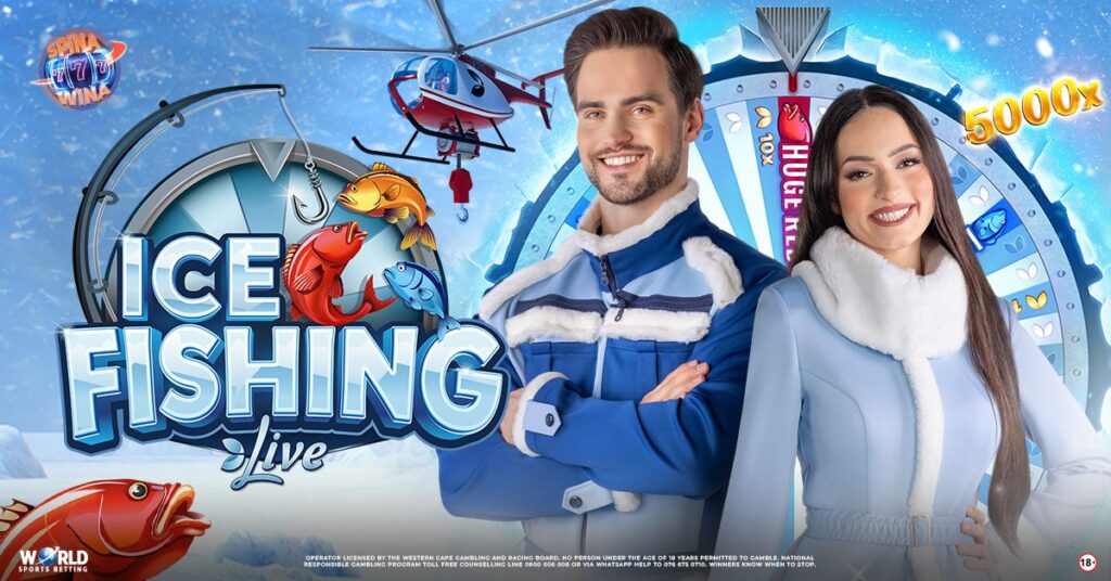 Ice Fishing: vista del juego
